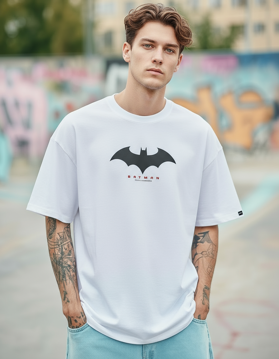 Batman Terry-knit Oversized Tee